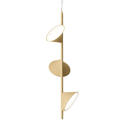 Axolight Orchid LED-riippulamppu 3 lampp. hiekka
