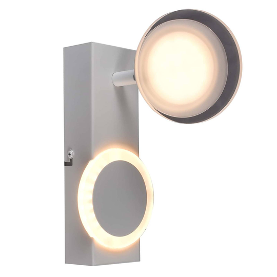 LED-seinävalaisin Meriza, valkoinen