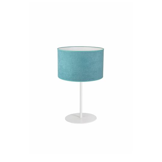 Pöytälamppu Pastell Roller, korkeus 30cm, turkoosi