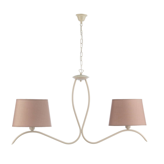 Riippuvalo Zen 2 kangasvarjostimella, beige