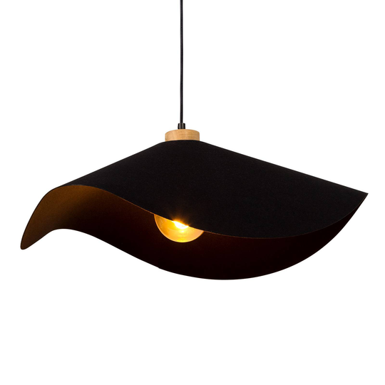 Envolight Marian -riippuvalo, musta, Ø 50 cm