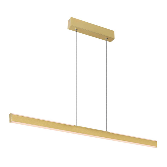 SLV One Linear -LED-riippuvalaisin 104cm, messinki