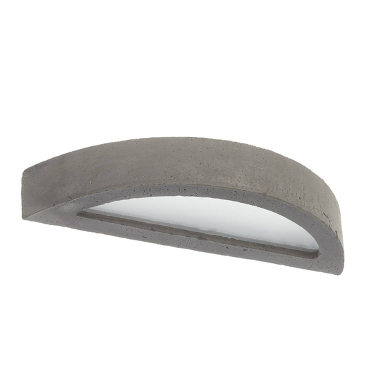 LED-seinävalo 2455 betoni, 3 000 K, himmennettävä