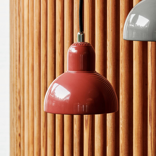 FRITZ HANSEN Kaiser Idell 6722-P, kiiltävä, ruoste