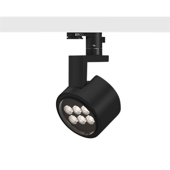 ERCO Parscan 230V -kohdevalo 12W Spot 930 musta