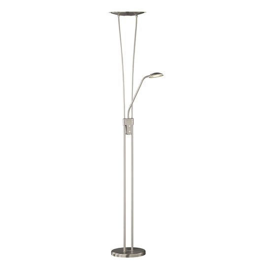 LED-lattiavalo Vico lukulampulla, mattanikkeli