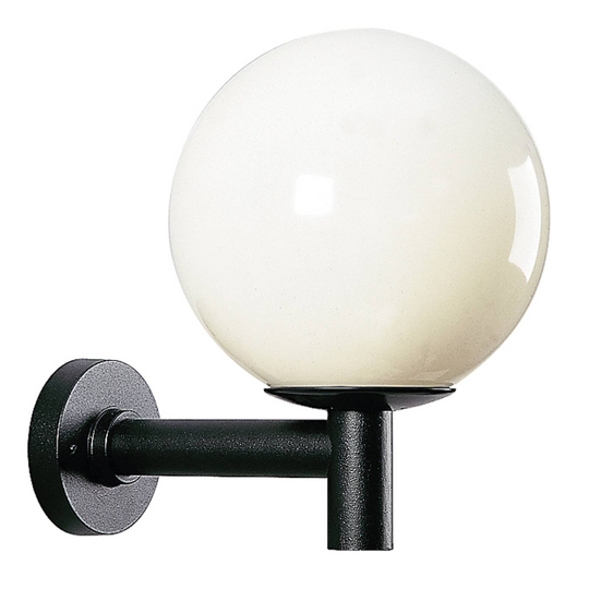 Pallonmuotoinen ulkoseinävalaisin, läpimitta 35 cm
