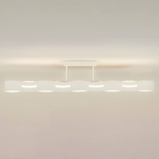 LED-kattovalaisin Wave, valkoinen