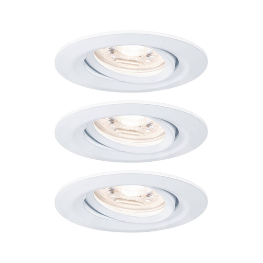 Paulmann Nova mini Plus easydim 3 kpl valkoinen