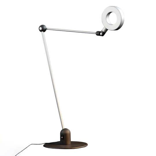 Martinelli Luce L'amica -LED-pöytävalaisin, harmaa