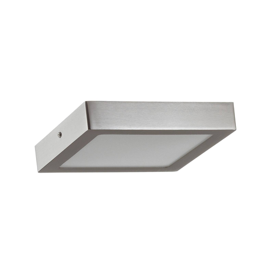 Fueva Connect -LED-kattovalo 22,5 cm, nikk.