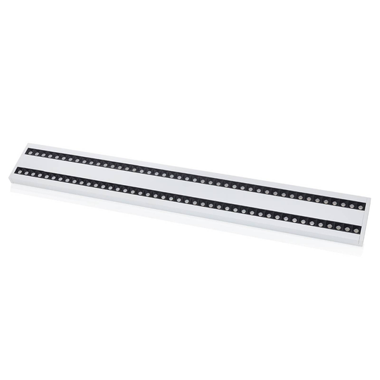 LED-toimisto-kattovalaisin Jolinda kaksirivinen