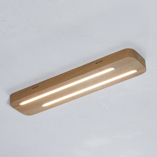 LED-kattolamppu Plafond Holz tammea