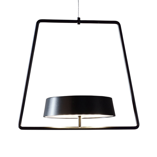 LED-riippuvalo Miram, akku, himmennettävä, musta
