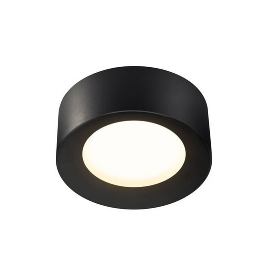 SLV Fera -LED-kattovalaisin Ø 20 cm, matta musta