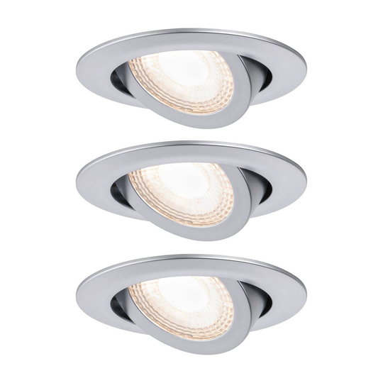 Paulmann 92986 upotettava LED-kohdevalaisin 3 x 6W