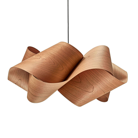 LZF Swirl -riippuvalo Ø 54 cm, kirsikkapuu