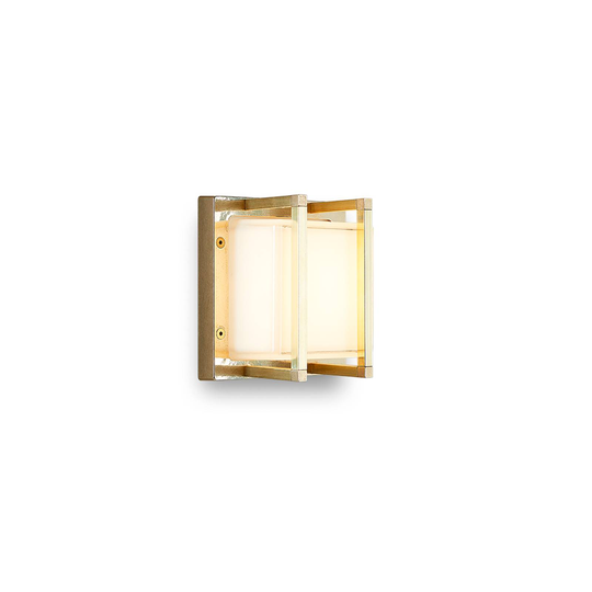 LED-ulkovalaisin Ice Cubic 3406, messinki natur