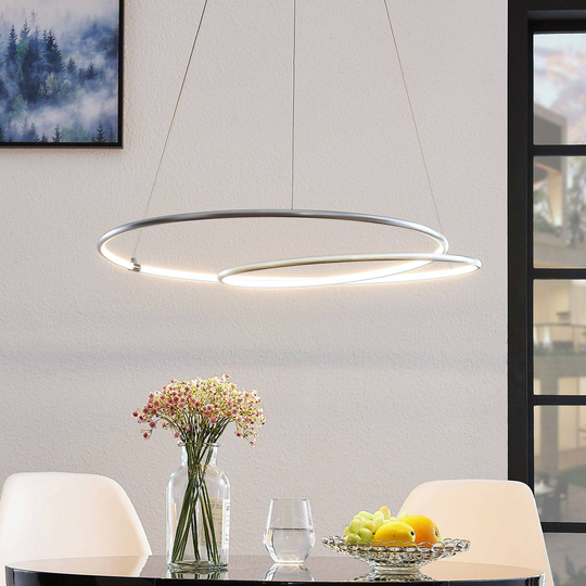 Lindby Lucy LED-riippuvalaisin, 70 cm, alumiini