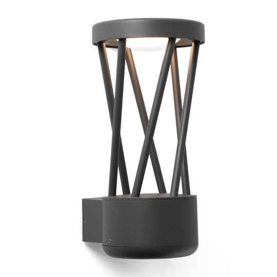 LED-ulkoseinälamppu Twist