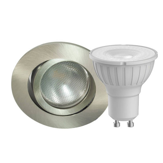 Megaman DecoclicSet -LED-spotti GU10 5W rauta