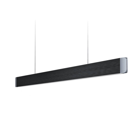 GRIMMEISEN Onyxx Linea Pro -riippuvalo musta/hopea