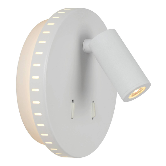 LED-seinävalaisin Bentjer, valkoinen