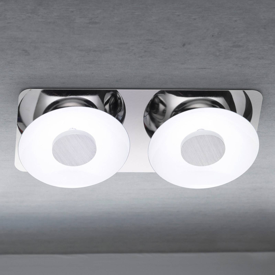 Space-LED-kattovalaisin, 2-lamppuinen