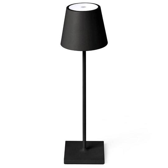 LED-pöytälamppu Toc, akkukäyttöinen, USB-laturi