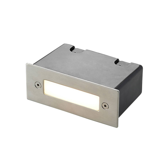 LED-seinäuppovalaisin Roni, terästä, 12 cm