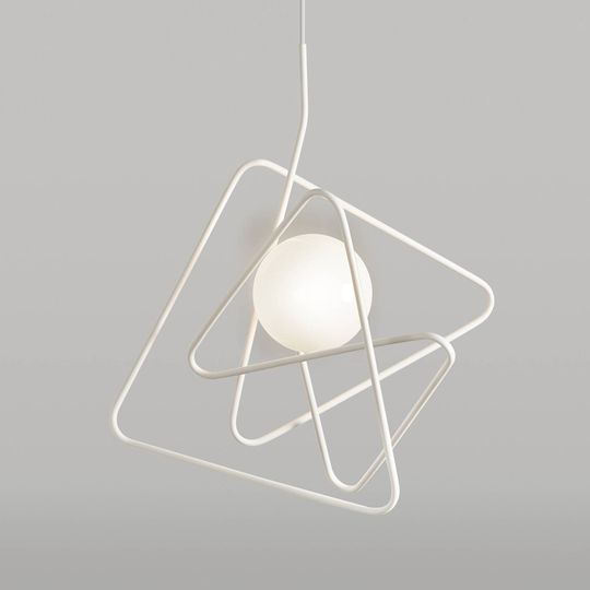 Tyylikäs design-kattovalaisin Inciucio, valkoinen