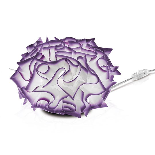 Slamp Veli -design-pöytävalo Ø 32 cm luumu