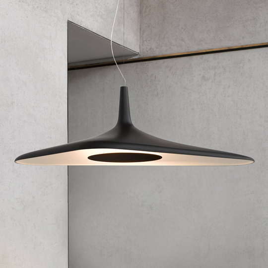 Futuristinen LED-riippuvalaisin Soleil Noir