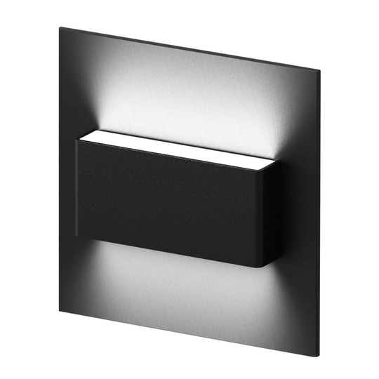 LED-porrasvalo Nivela up&down musta, 840
