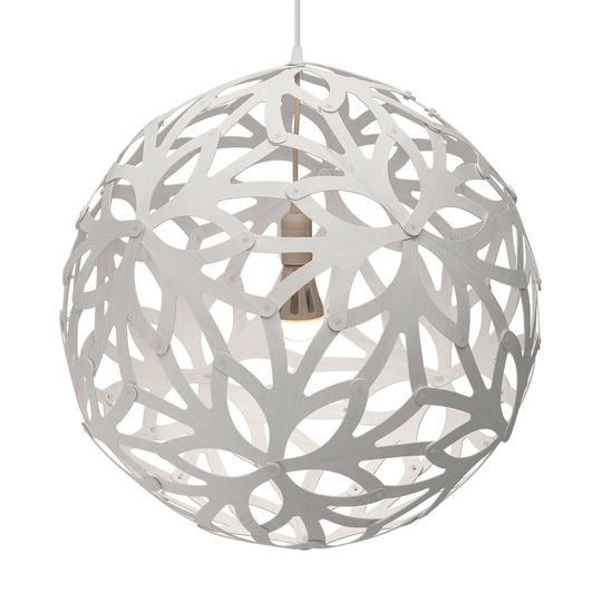 david trubridge Floral -riippuvalo Ø60cm valkoinen