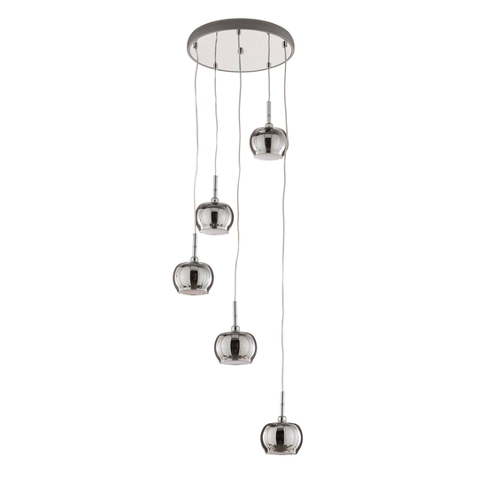 LED-riippuvalaisin Arian kristalleilla 5-lamp.