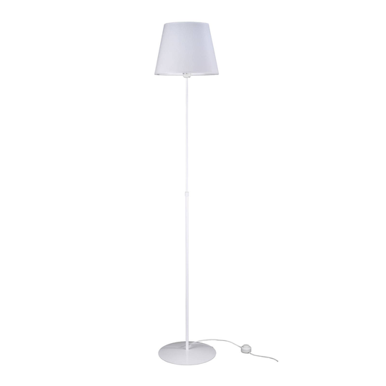 Aluminor Store -lattiavalo, valkoinen/valkoinen