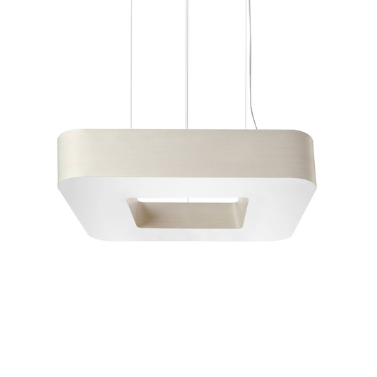 LZF Cuad -LED-riippuvalaisin 0–10 V, norsunluu