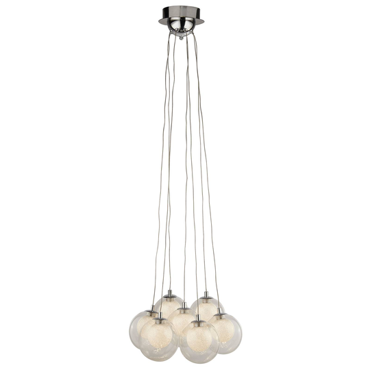 LED-riippuvalaisin Cluster, 7-lamppuinen