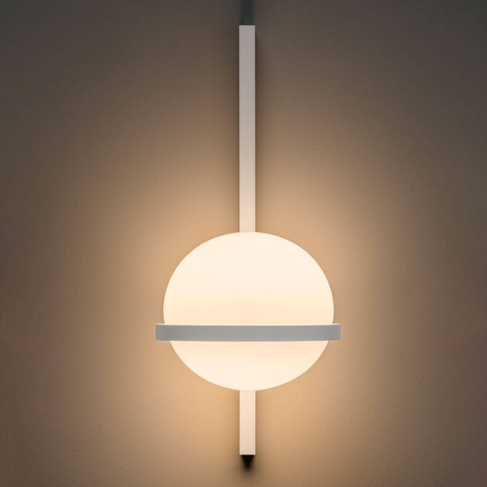 Vibia Palma 3710 LED-seinävalaisin, valkoinen