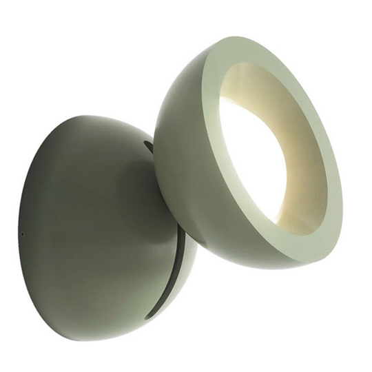 Axolight DoDot LED-seinävalaisin, vihreä 35°