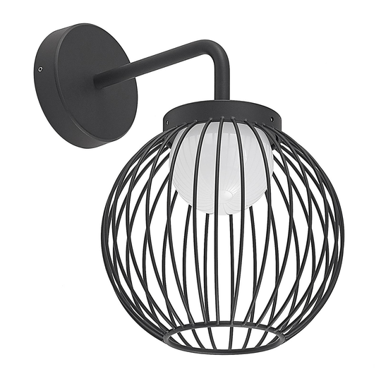 Lucande Kartivan -LED-seinävalaisin, IP65