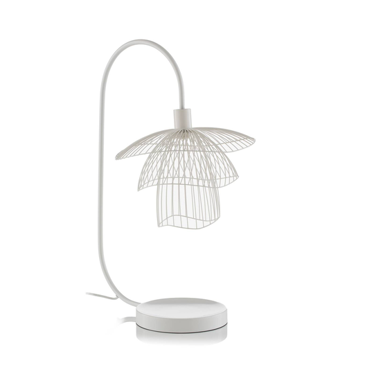 Forestier Papillon XS -pöytävalaisin, valkoinen