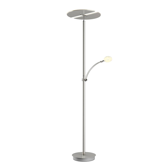 Lucande Anniki - ylösp. suun. LED-valo, nikkeliä
