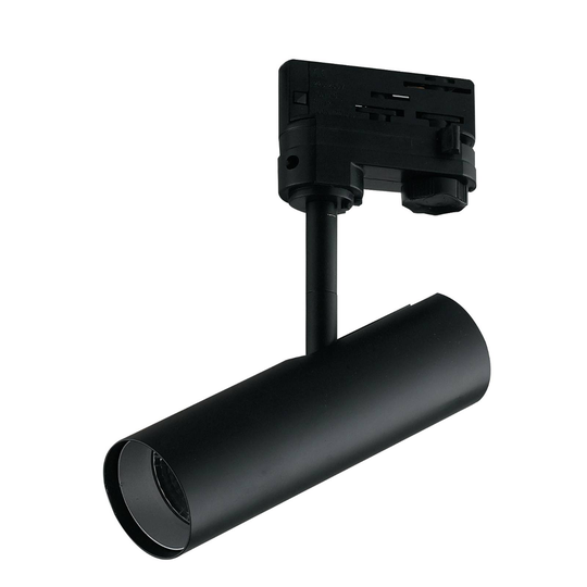 LED-kattokohdevalo Rocket 7W 3 000K musta
