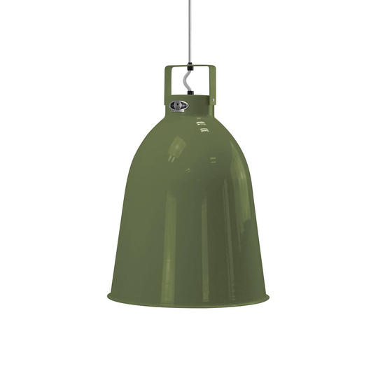 Jieldé Clément C360 -riippuvalo oliivi Ø 36 cm