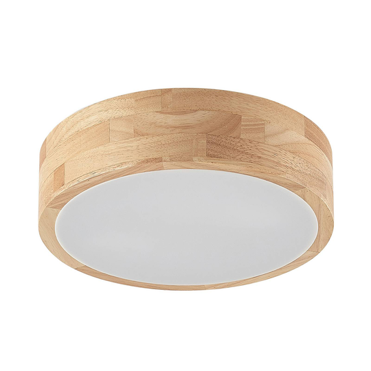 Lindby Tanju -kattovalaisin tammipuuta, Ø 30 cm
