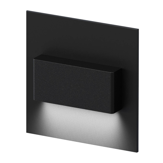 LED-porrasvalo Nivela down, musta, himmennys 840
