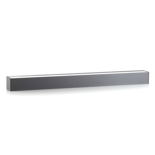 BEGA 50805 LED-seinälamppu 930 musta 92cm 9 270 lm