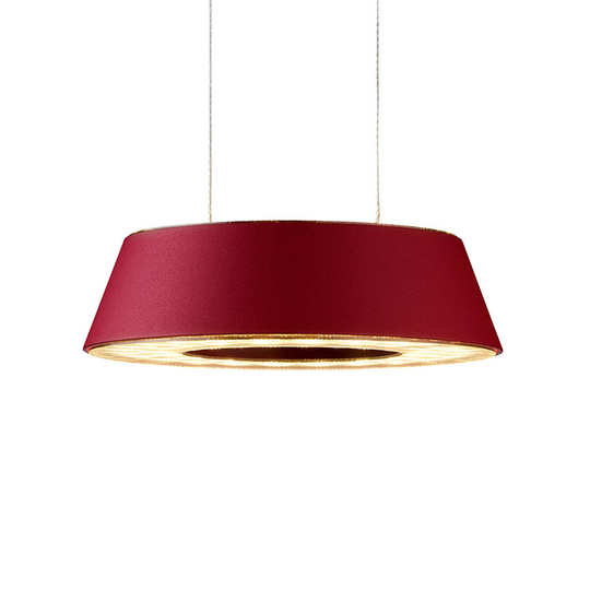 OLIGO Glance LED-riippuvalo, 1 lamp. punainen